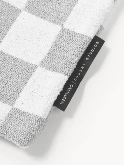 Westwing | Crosby Studios, funda de cojín a cuadros Oreiller