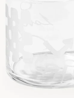 Westwing | Crosby Studios, vasos altos artesanales Cristal, 2 uds.