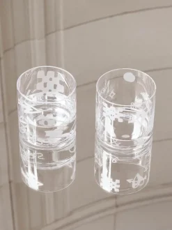 Westwing | Crosby Studios, vasos altos artesanales Cristal, 2 uds.