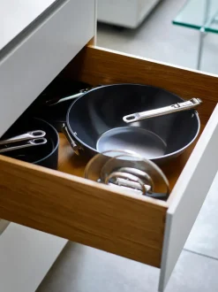 Wok antiadherente Space