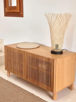 Zapatero de madera Beyla