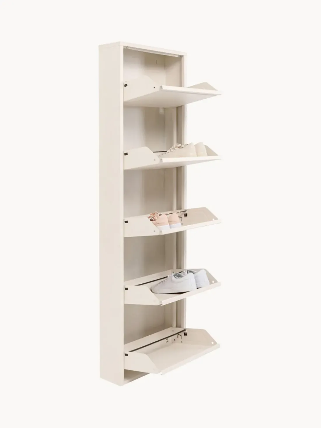 Zapatero de pared Caruso, puertas abatibles