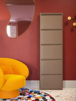 Zapatero de pared Caruso, puertas abatibles