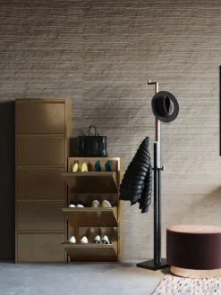 Zapatero de pared Caruso, puertas abatibles
