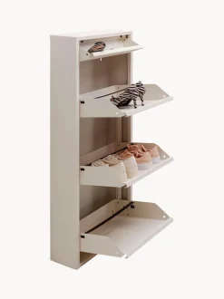 Zapatero de pared con compartimentos plegables Caruso