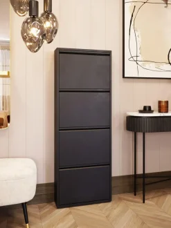 Zapatero de pared con compartimentos plegables Caruso