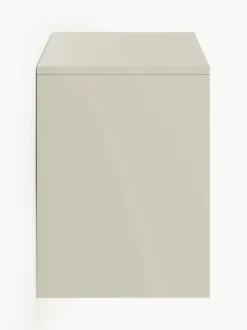 Zapatero de pared con puertas abatibles y frente acanalado Shea