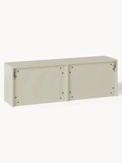 Zapatero de pared con puertas abatibles y frente acanalado Shea