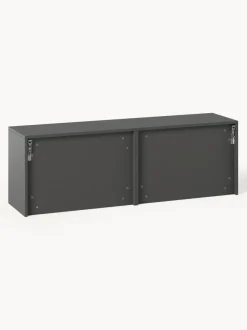 Zapatero de pared con puertas abatibles y frente acanalado Shea
