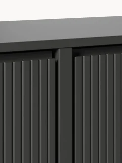 Zapatero de pared con puertas abatibles y frente acanalado Shea